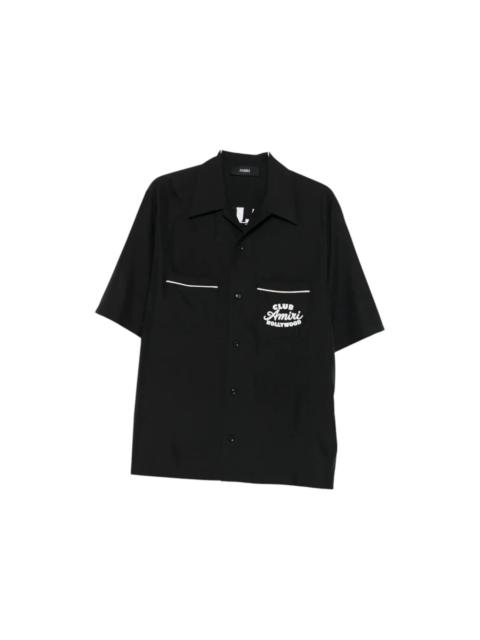 AMIRI AMIRI Club Camp Shirt Black