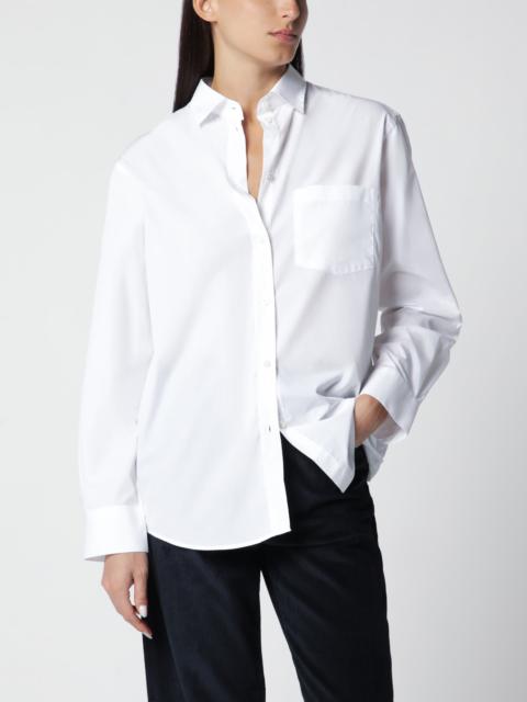 RÓHE Optic White Cotton Shirt