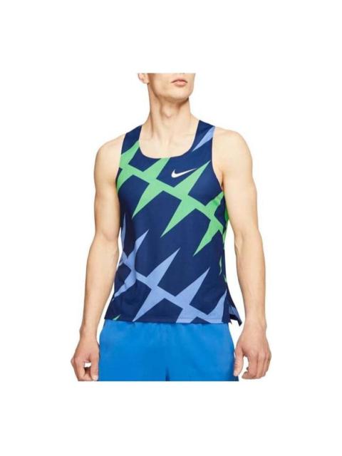 Nike Nike AeroSwift Pro Elite running singlet 'Blue' CZ1030-492