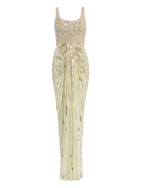 JENNY PACKHAM Elixir sequin-embellished maxi dress