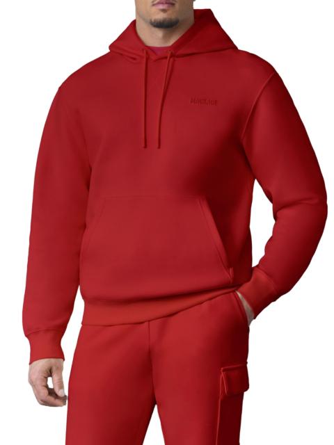 MACKAGE Men's Kolton Logo Cotton-Blend Hoodie - Lava