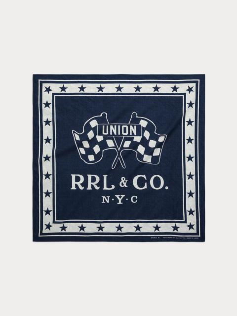 RRL by Ralph Lauren Logo Cotton Bandanna