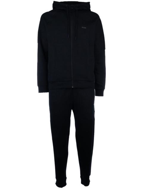 HUGO logo-appliqué tracksuit