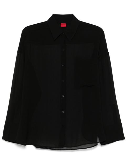 HUGO sheer shirt