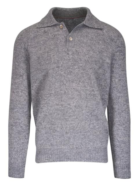 Brunello Cucinelli long-sleeve polo shirt