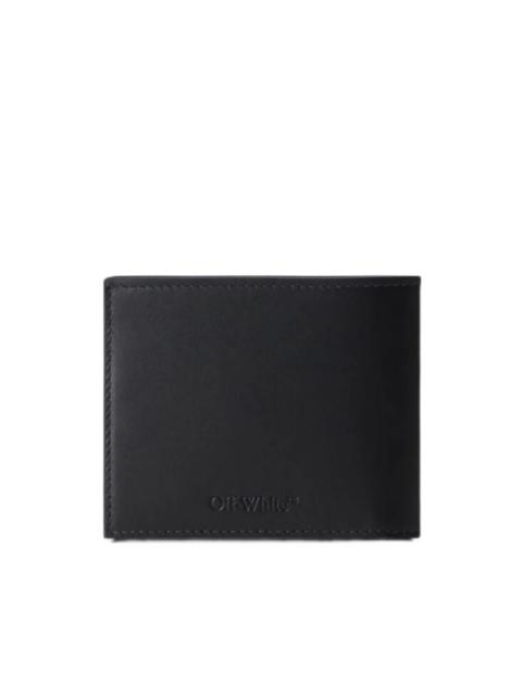Off-White Bookish logo-print bifold wallet