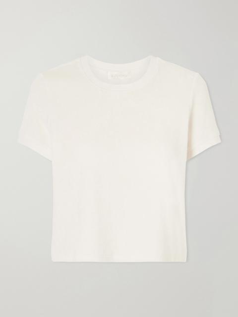 SUZIE KONDI Carpi Cotton-blend Terry T-shirt