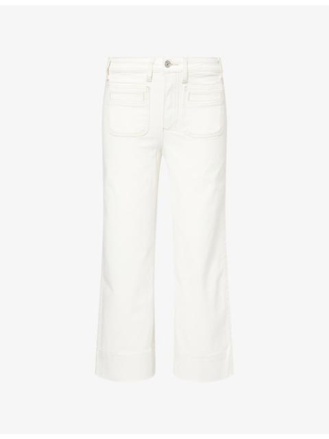 PAIGE Anessa Wide-Leg Denim Jeans