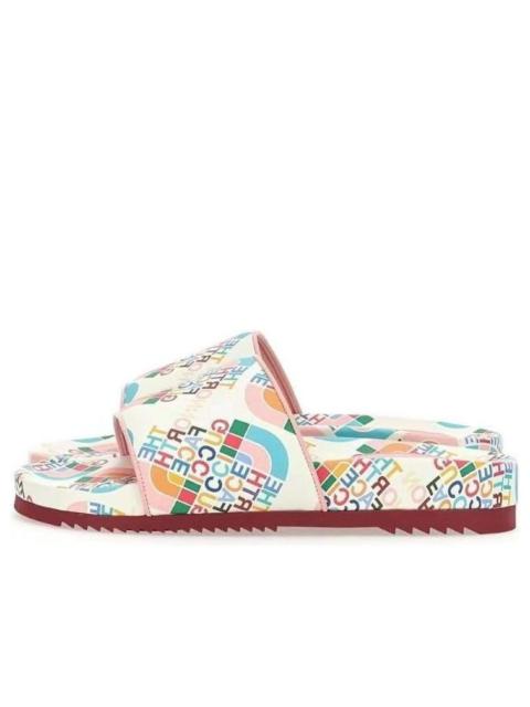 GUCCI (WMNS) Gucci x The North Face Leather Sandal 'White Multicolor' 685636-CPDH0-5880