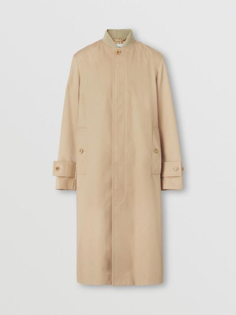 Burberry Monster Graphic Cotton Gabardine Car Coat