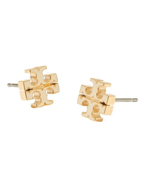 TORY BURCH Women's Small Icon Goldtone & Enamel Stud Earrings - New Ivory