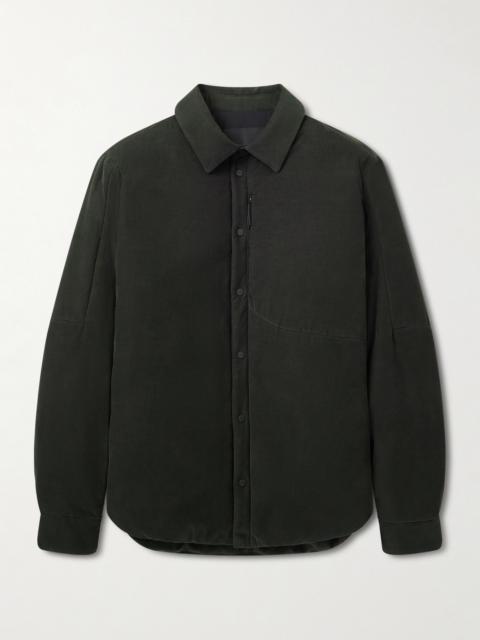 SEASE Gate 2.0 Padded Cotton-Corduroy Overshirt