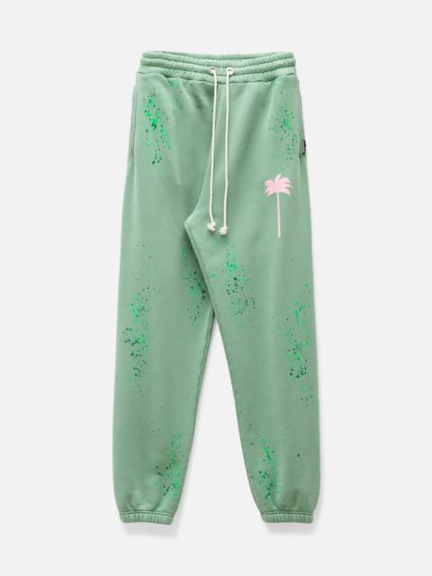Palm Angels PALM TREE PAINT SWEATPANTS
