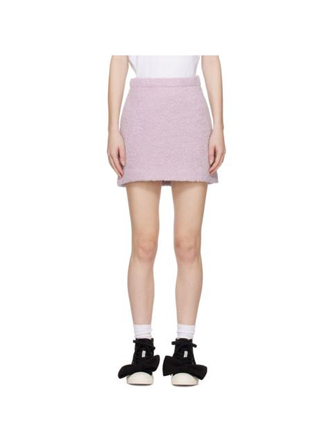 KIMHĒKIM tweed mini skirt | REVERSIBLE