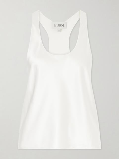 ÉTERNE Hedi Silk-blend Satin Tank