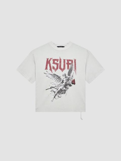 Ksubi Men's Graphic Cotton T-Shirt - Grey