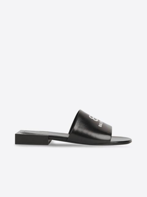 BALENCIAGA Women's Box Sandal in Black
