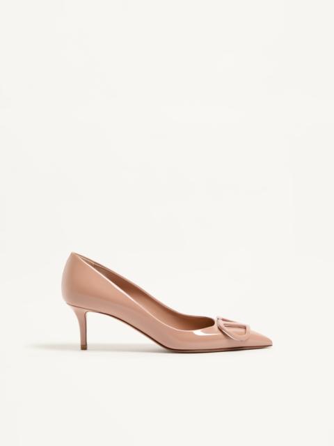 Valentino VLOGO SIGNATURE PATENT LEATHER PUMPS 60MM