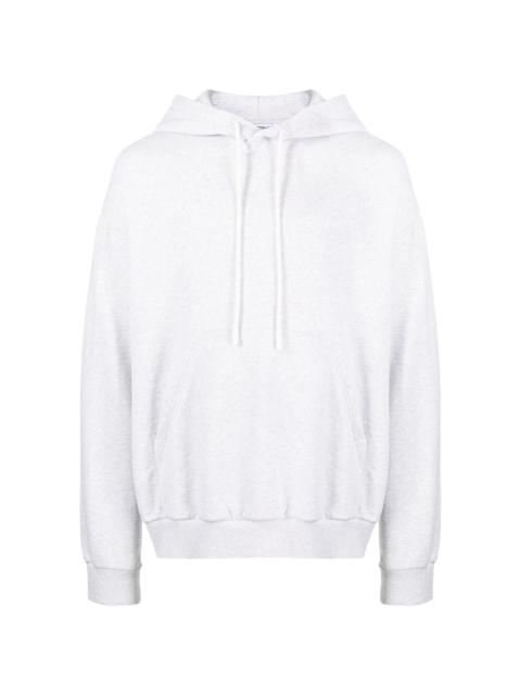 cross logo-print cotton hoodie