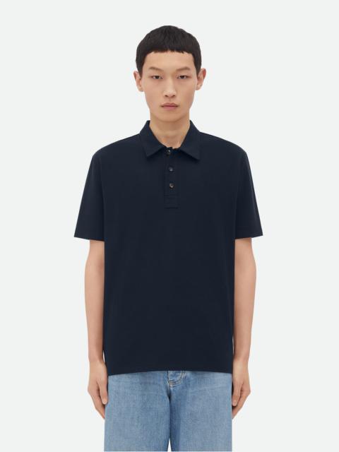 Bottega Veneta Light Cotton Piquet Polo