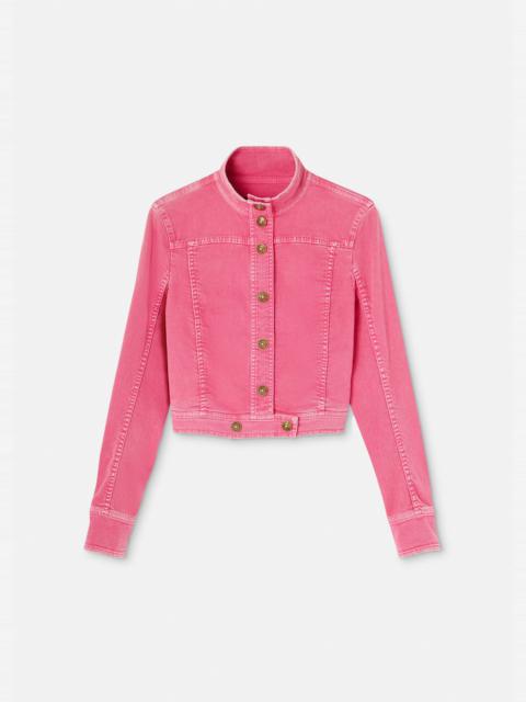 VERSACE JEANS COUTURE Crop Denim Jacket