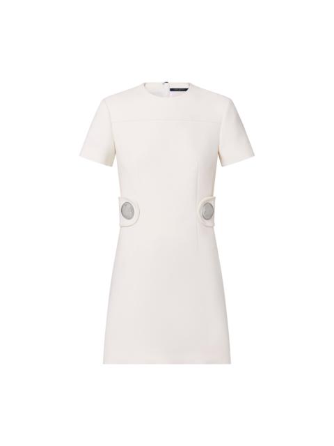 Louis Vuitton Snap Button Martingale Dress