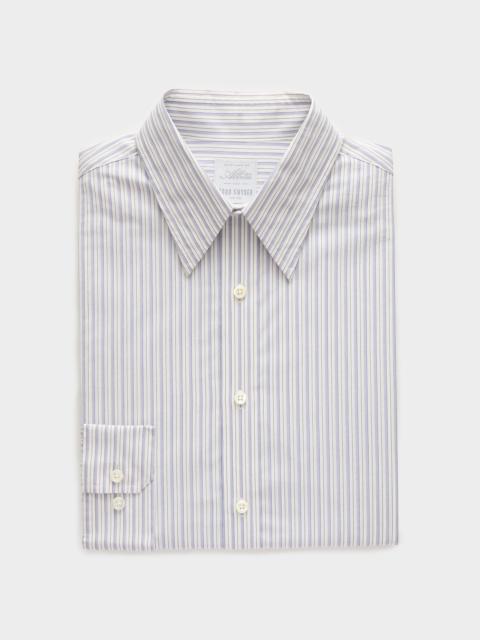 TODD SNYDER Poplin Long Point Collar Dress Shirt