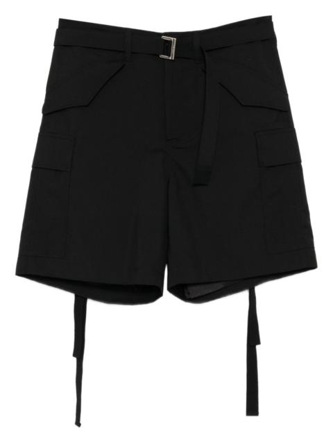 sacai suiting shorts
