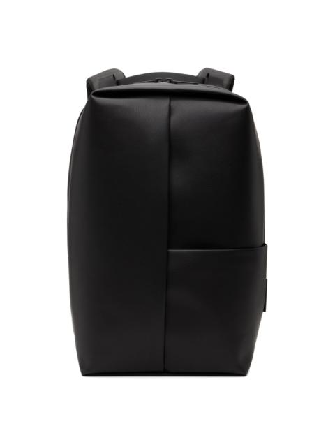 Côte & Ciel Black Sormonne Allura Recycled Leather Backpack