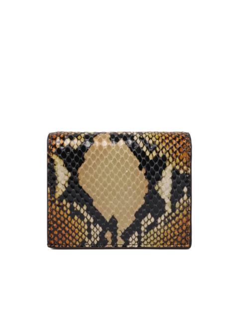 Alexander McQueen snakeskin-print wallet