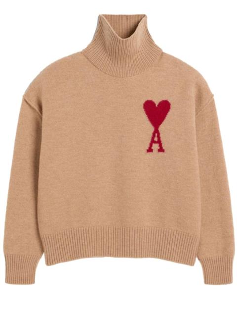 AMI Paris Ami de Coeur wool jumper