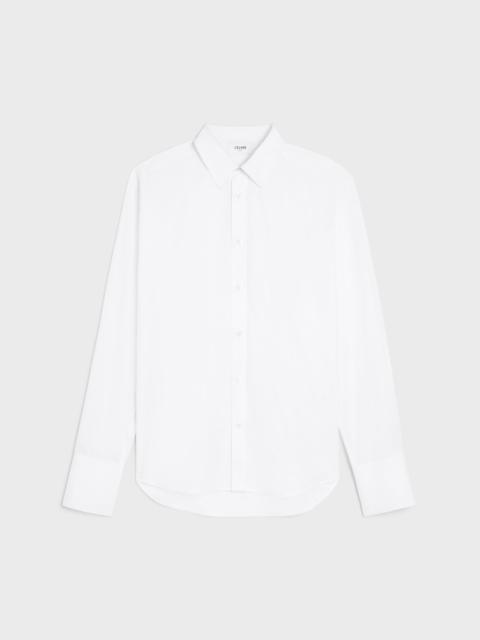 CELINE loose shirt IN COTTON POPLIN