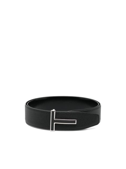 TOM FORD logo buckle belt