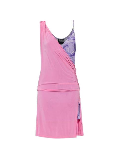 VERSACE JEANS COUTURE printed mini dress