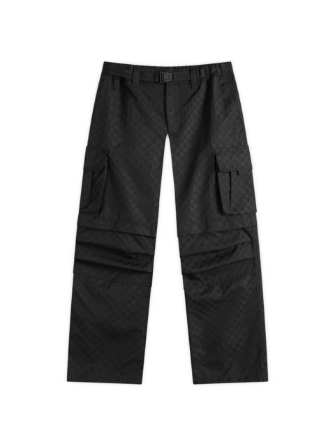 GUCCI Gucci Cotton Ripstop GG Military Pants