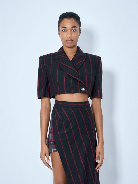 Vivienne Westwood Cut Off One Button Blazer