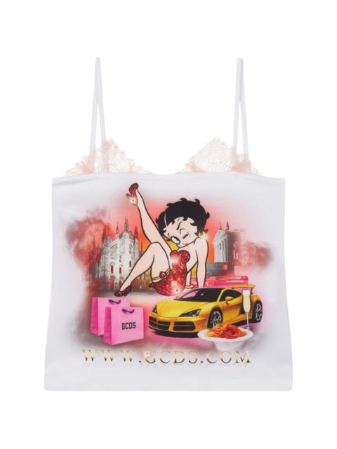 GCDS Betty Boop top
