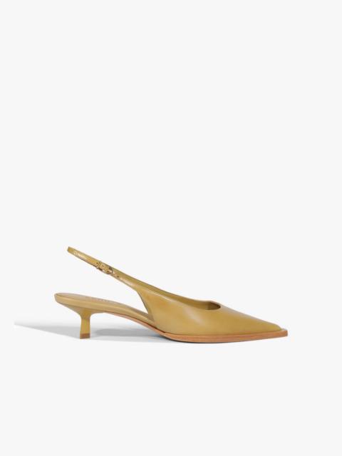 SCHUTZ Daria Sling Leather Pump
