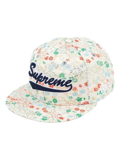 Supreme Supreme x New Era SS26 Floral Jacquard Cap 'White' SUP-SS26-1056-WHT