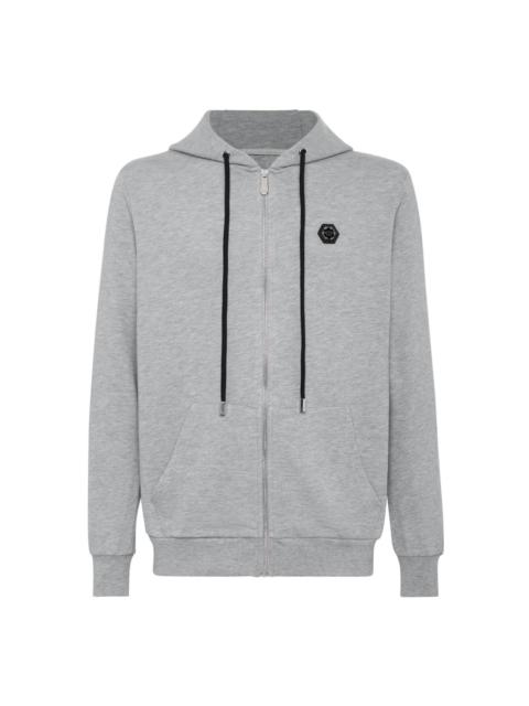 PHILIPP PLEIN Plein™ logo zip-up hoodie