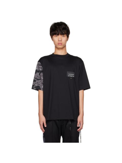 MASTERMIND WORLD Black Phenomenon Edition 'Tiger Camo On Skull' T-Shirt
