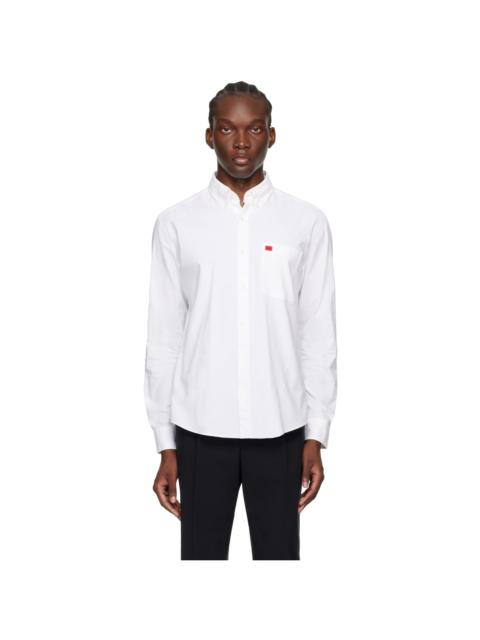 HUGO Off-White Pocket Shirt