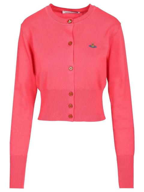 Vivienne Westwood CROPPED BEA CARDIGAN IN CASHMERE BLEND