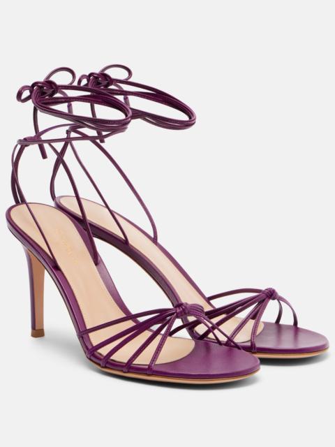 Gianvito Rossi Gwyneth leather sandals