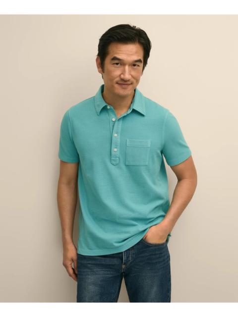 Brooks Brothers The Vintage Short-Sleeve Garment Dyed Polo Shirt