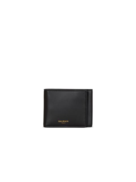 Balmain Smooth leather Trifold wallet