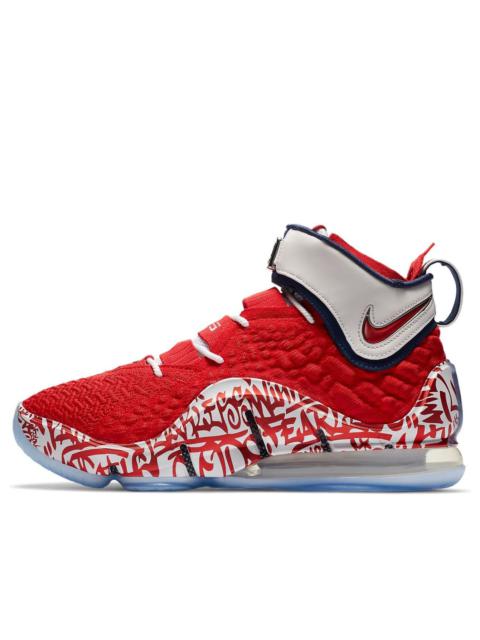 Nike LeBron 17 EP 'LeBron 4 Red Graffiti' CT6052-600