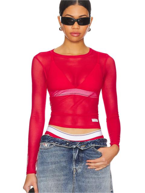 Alexander Wang Bodycon Long Sleeve Tee