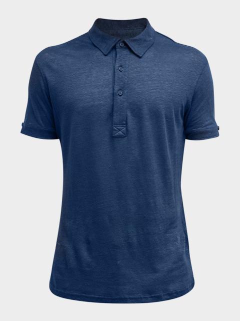ORLEBAR BROWN Men's Sebastian Linen Polo Shirt