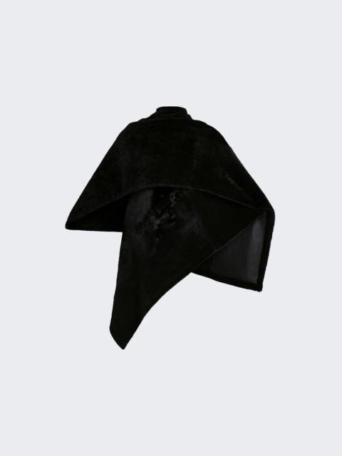 NOUR HAMMOUR Edra Shearling Black